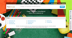 Desktop Screenshot of firmyvkraji.sk
