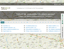 Tablet Screenshot of lib.firmyvkraji.cz